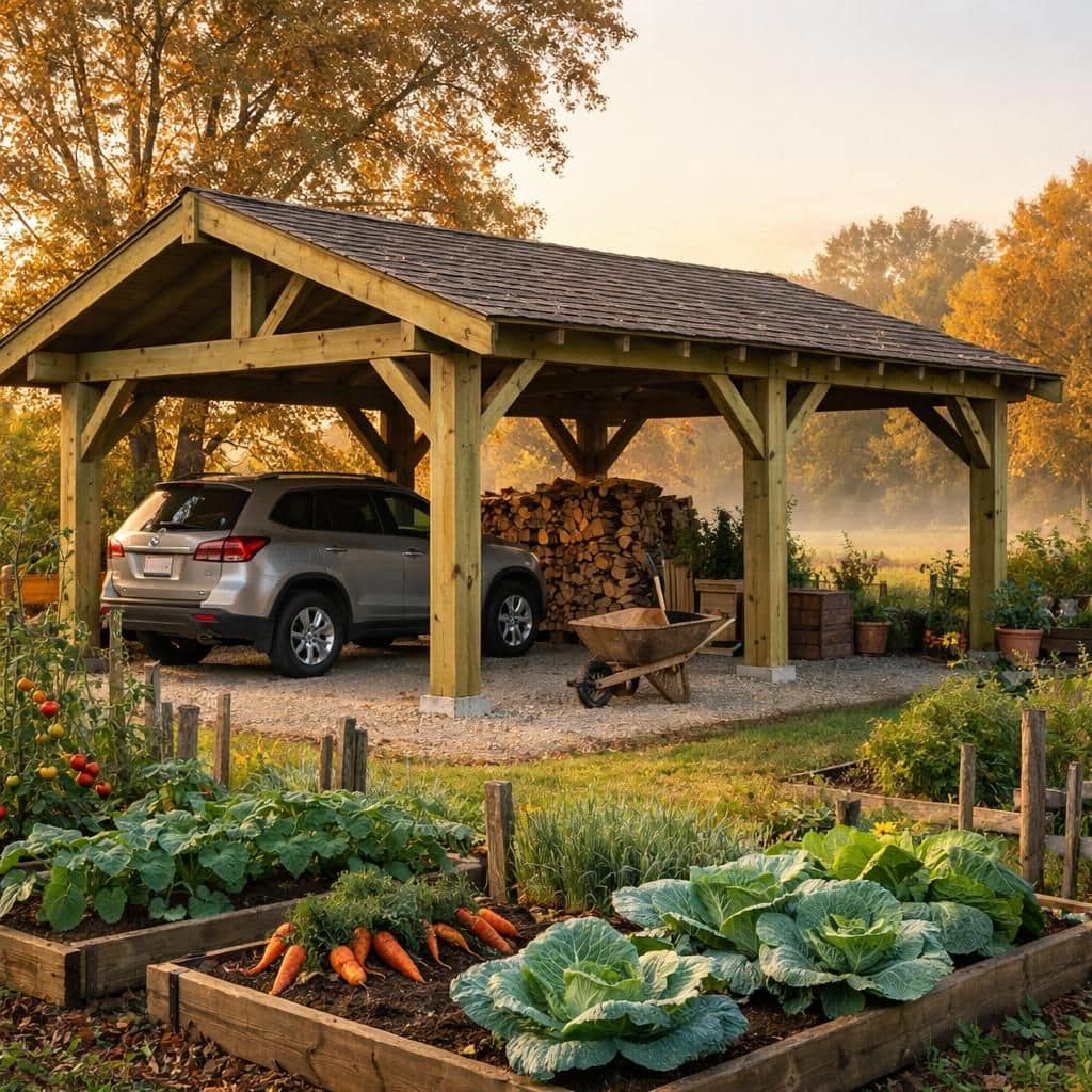découvrez nos abris voiture en bois alliant élégance naturelle et protection durable pour votre véhicule. un choix esthétique et écologique qui valorise votre extérieur.