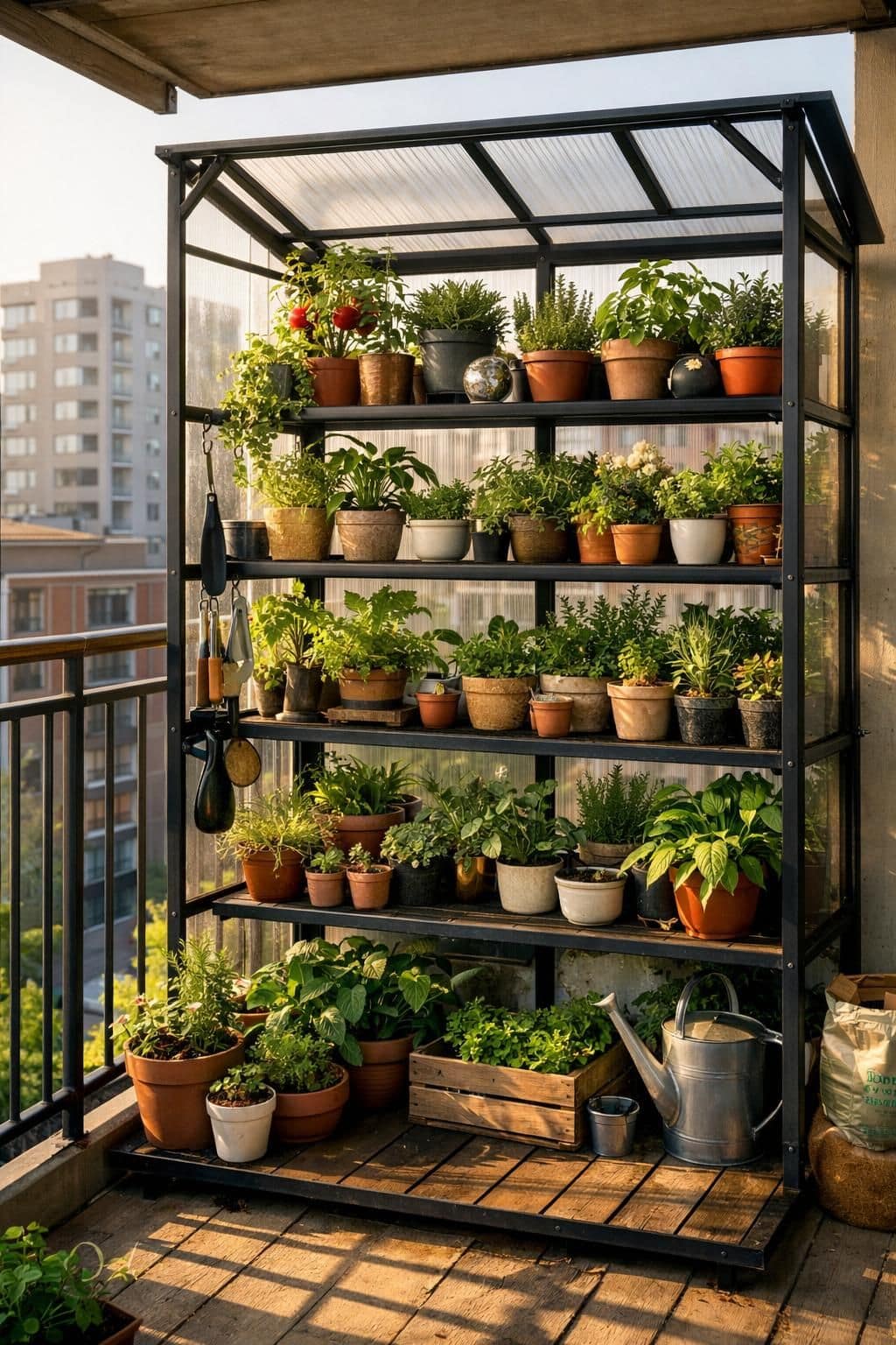 découvrez comment aménager et entretenir une serre de balcon pour cultiver facilement votre jardin urbain toute l'année.