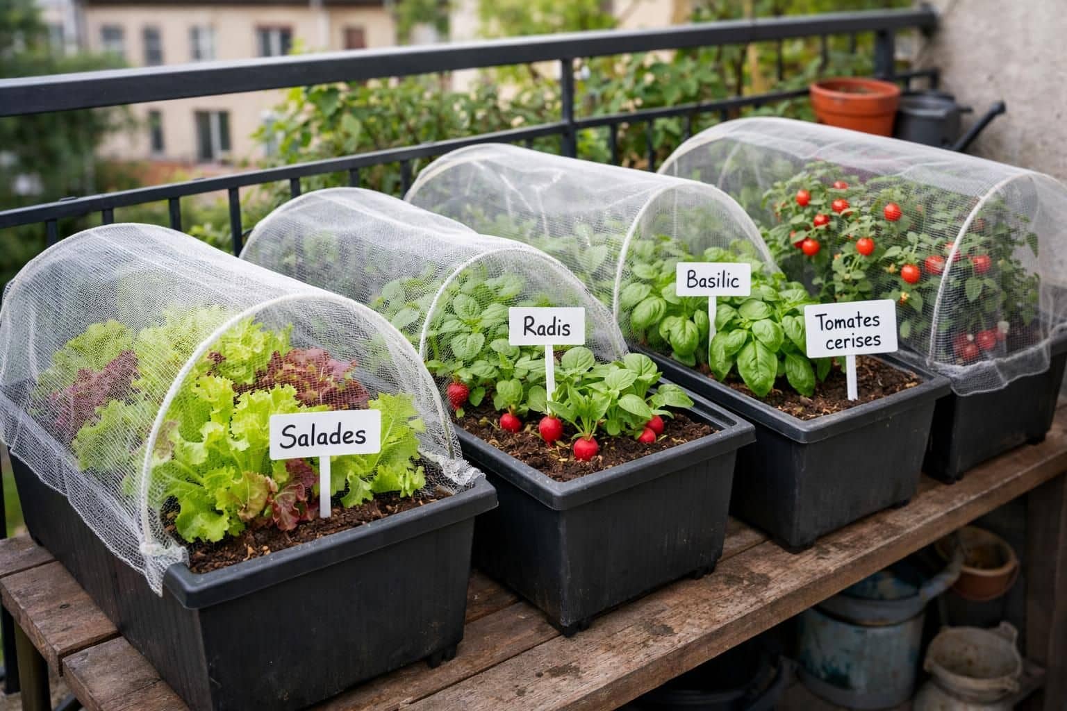 découvrez comment cultiver un jardin urbain prospère avec notre guide complet des serres de balcon, idéal pour optimiser l'espace et profiter de plantes fraîches toute l'année.