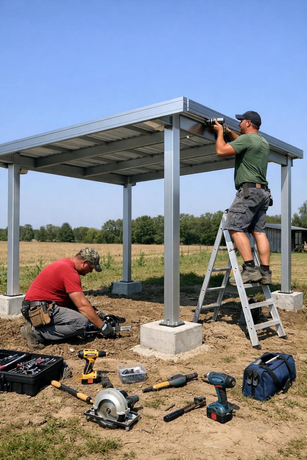 explorez nos carports en aluminium alliant légèreté et durabilité pour protéger efficacement votre véhicule tout en ajoutant une touche moderne à votre extérieur.