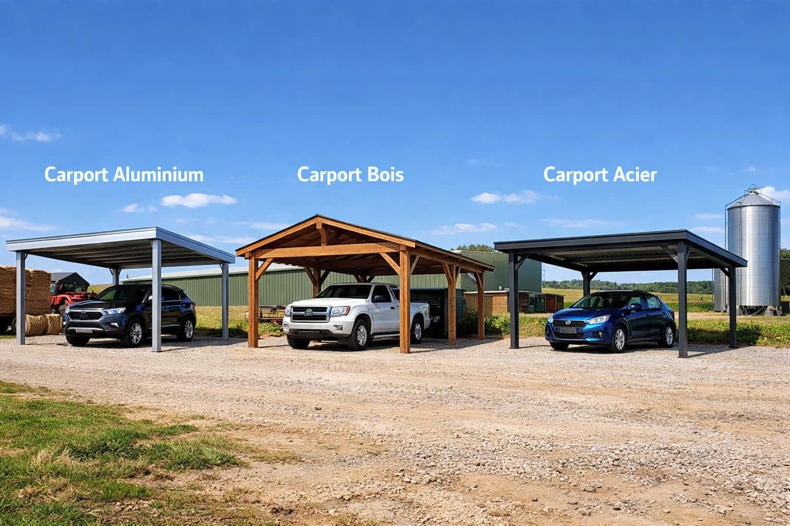 explorez nos carports en aluminium alliant légèreté et durabilité pour protéger efficacement votre véhicule tout en apportant une touche moderne à votre extérieur.