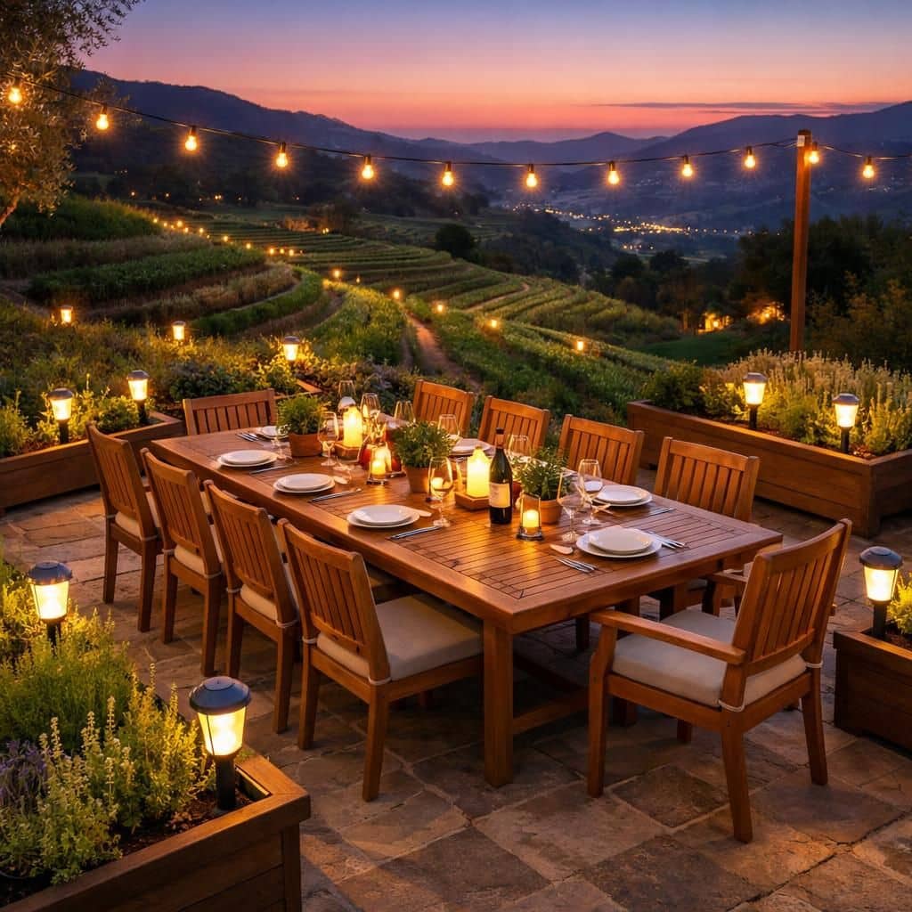 découvrez notre table de jardin en teck, alliant élégance naturelle, robustesse et design raffiné pour un extérieur chaleureux et durable.