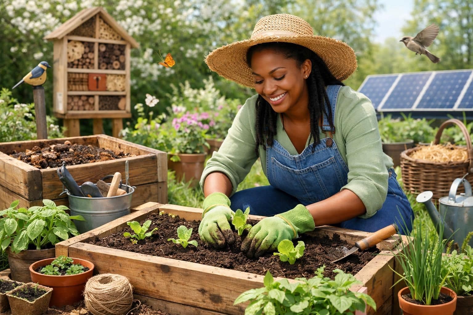 découvrez notre guide complet de jardinage écologique avec des conseils incontournables pour créer et entretenir un espace vert durable, respectueux de l'environnement et riche en biodiversité.