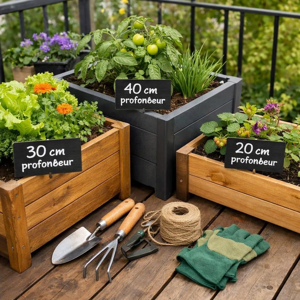 découvrez les astuces essentielles pour aménager un potager florissant sur votre balcon et profitez de légumes frais à portée de main, même en ville.