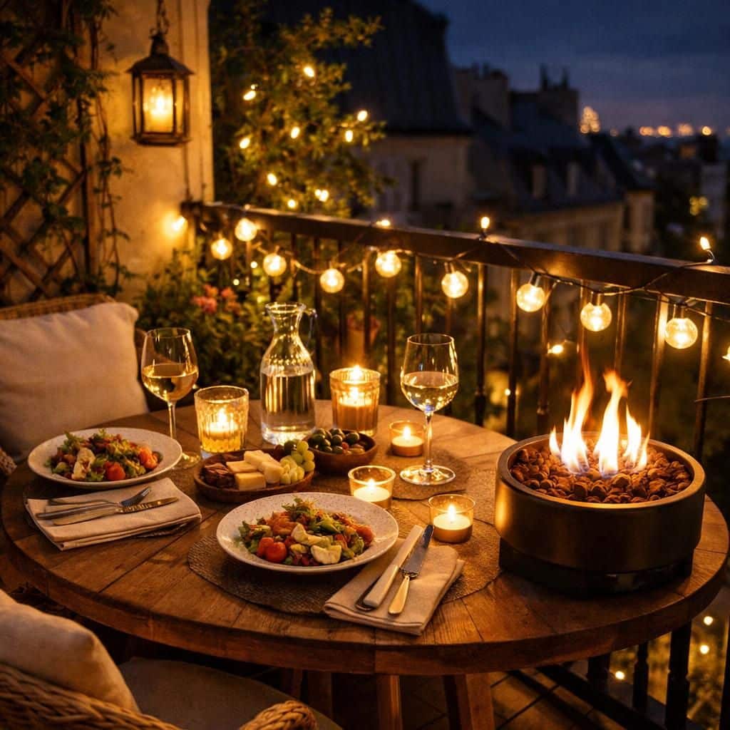 découvrez comment aménager votre balcon avec un petit salon de jardin élégant et fonctionnel pour profiter pleinement de votre espace extérieur.