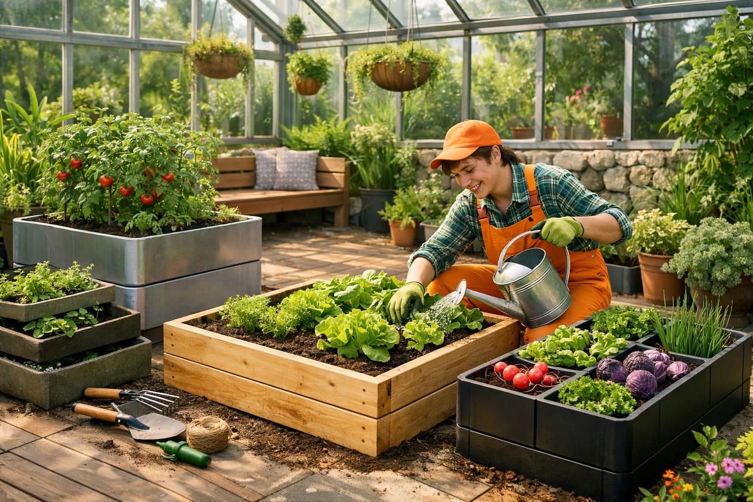 découvrez notre sélection des carrés potagers sous serre incontournables pour cultiver facilement vos légumes et herbes aromatiques toute l'année.