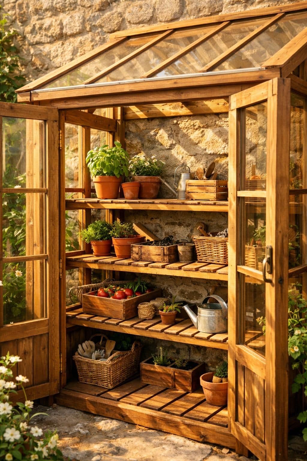 découvrez notre guide complet pour créer une serre de jardin en bois, et transformez votre espace extérieur en un havre végétal naturel et chaleureux.