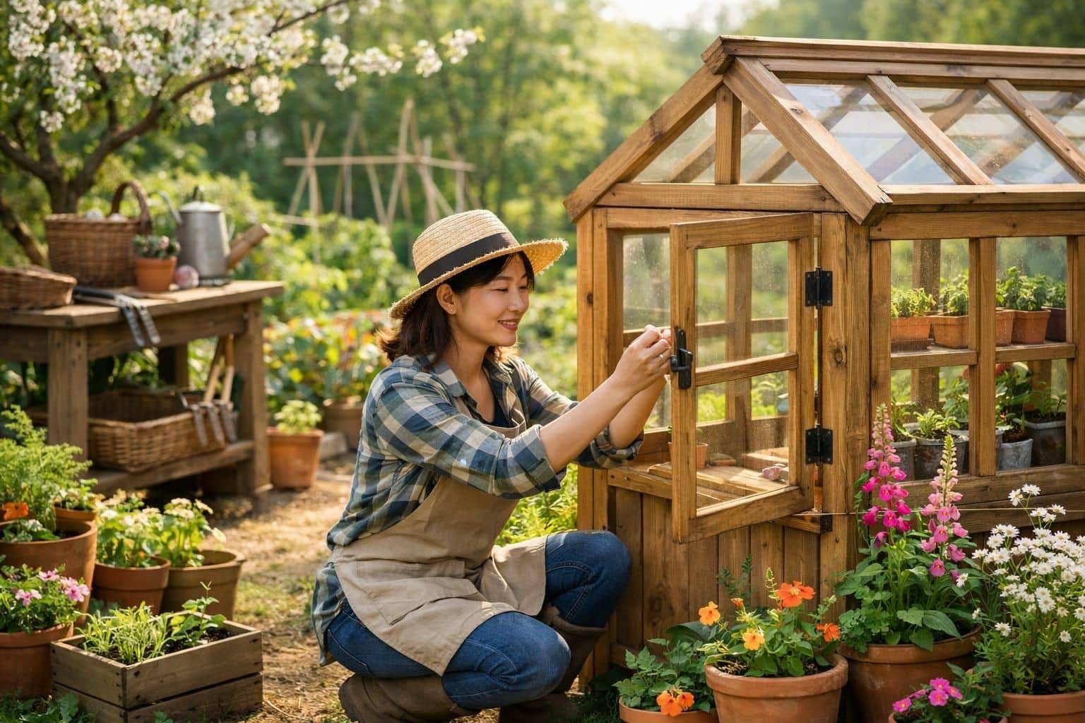 découvrez comment créer une serre de jardin en bois grâce à notre guide complet, pour un espace végétal naturel, chaleureux et propice à la croissance de vos plantes toute l'année.