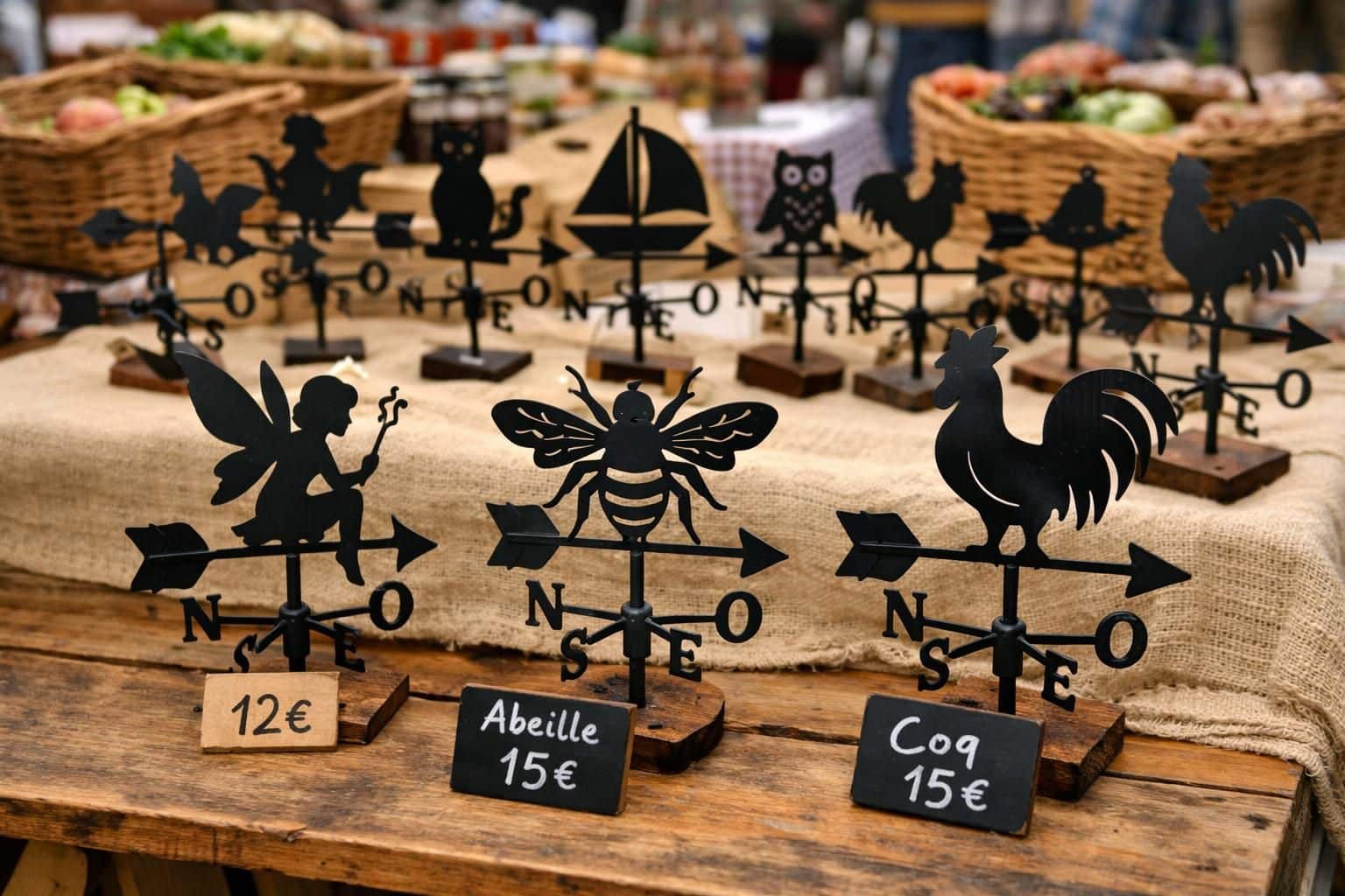 découvrez notre collection exclusive de girouettes uniques et originales pour ajouter une touche personnalisée et décorative à votre jardin.