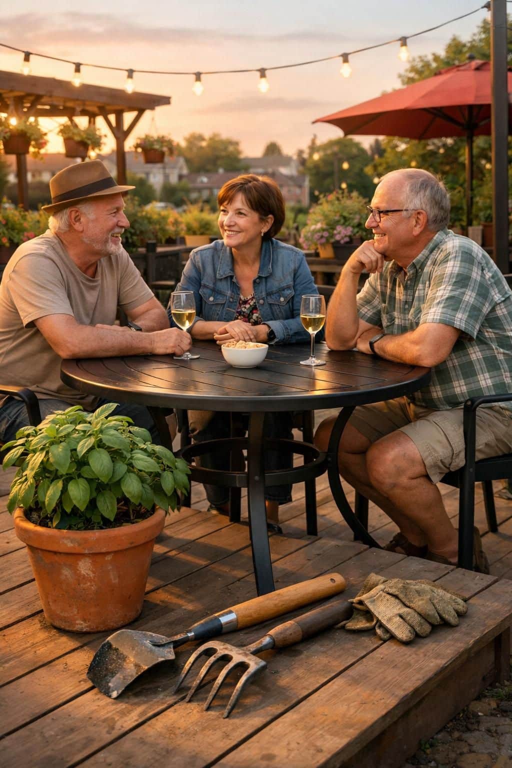 découvrez la table de jardin ronde parfaite pour des moments conviviaux en plein air alliant élégance et confort, idéale pour vos repas et réunions en famille ou entre amis.