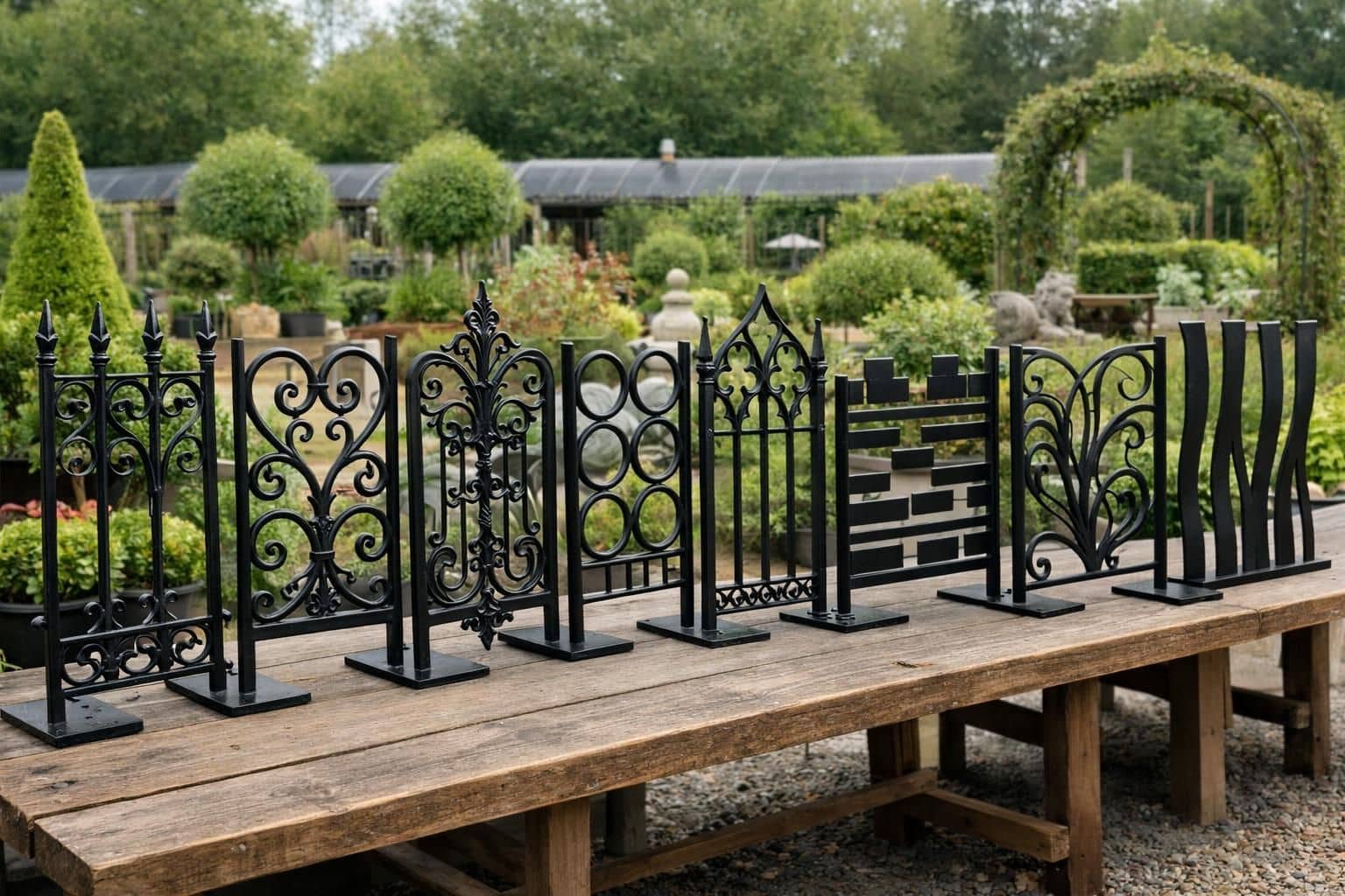 découvrez l'élégance et la robustesse des bordures en fer forgé, alliant style intemporel et durabilité pour sublimer vos espaces extérieurs.
