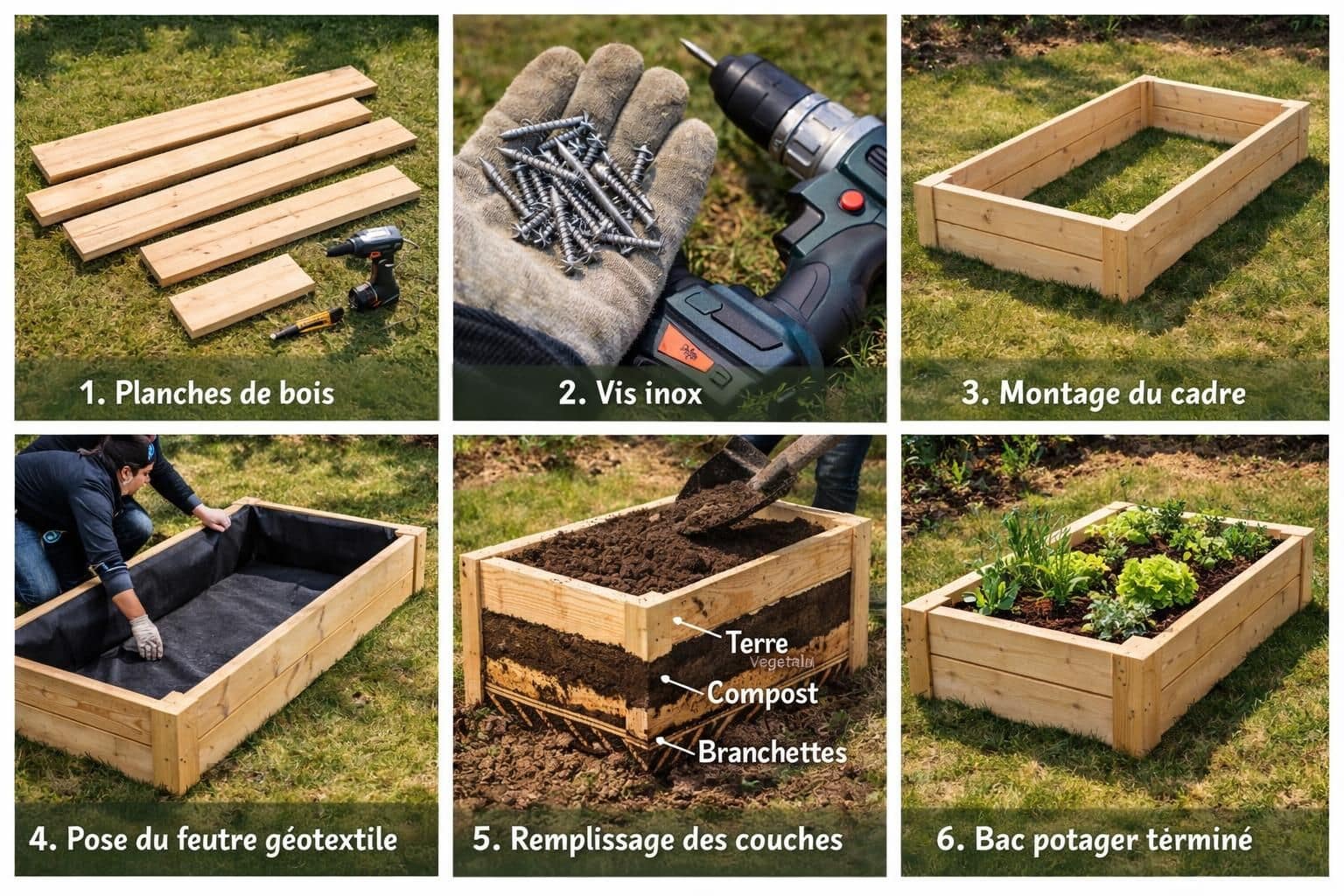 découvrez comment créer un carré potager rectangulaire pour maximiser votre récolte. conseils pratiques de jardinage pour un potager productif et facile à entretenir.