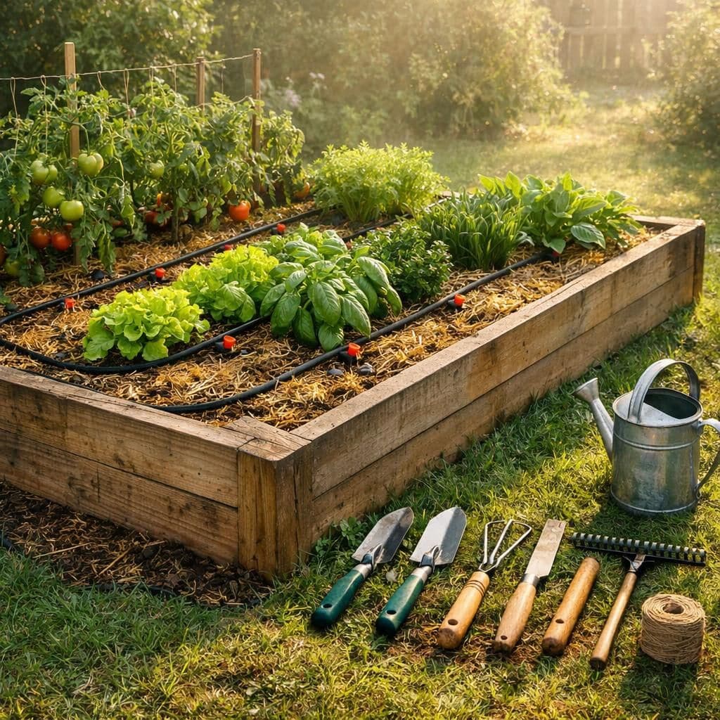 apprenez à créer un carré potager rectangulaire pour maximiser vos récoltes avec des conseils de jardinage pratique adaptés à tous les niveaux.