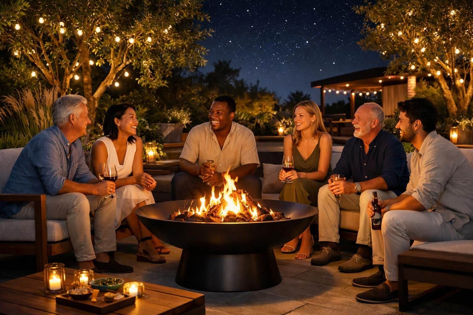 découvrez l'art du brasero alliant design et élégance pour sublimer vos soirées en plein air, créant une ambiance chaleureuse et conviviale.