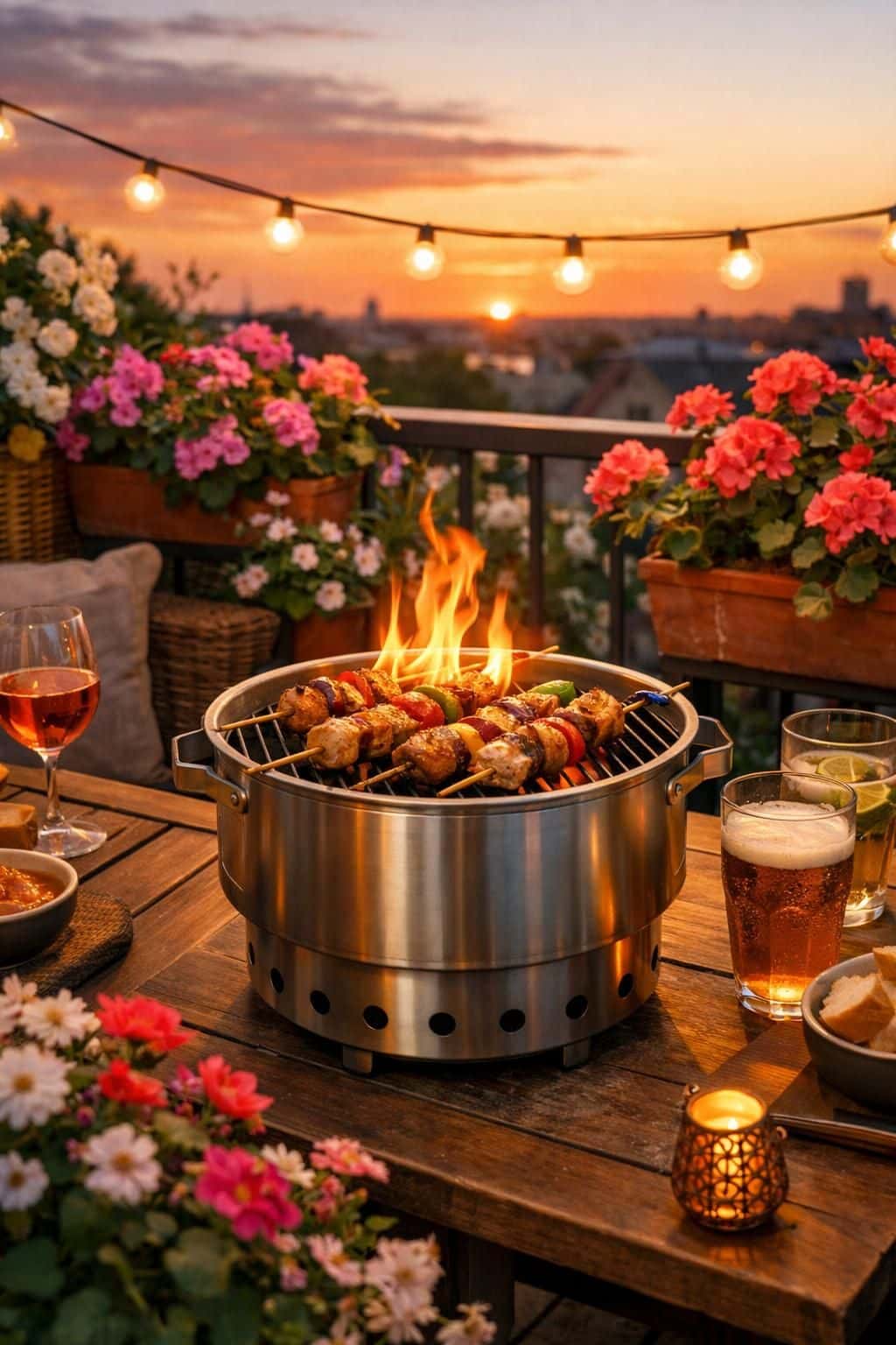 découvrez le braséro barbecue, l'alliance parfaite entre chaleur conviviale et saveurs grillées pour des moments inoubliables en famille ou entre amis.