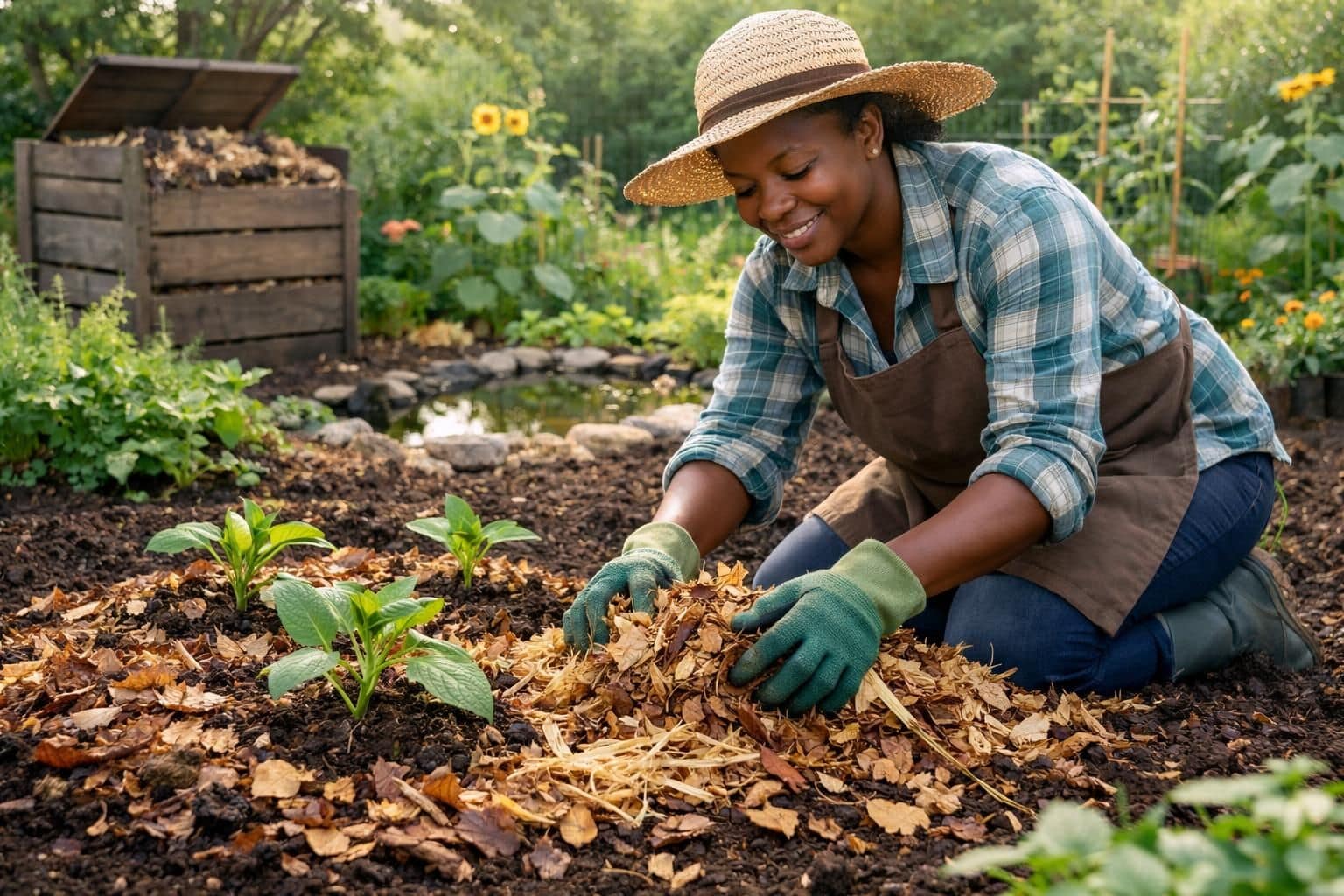 découvrez notre guide complet sur le paillage en permaculture pour enrichir, protéger et maintenir un sol vivant, favorisant la biodiversité et la santé de votre jardin.