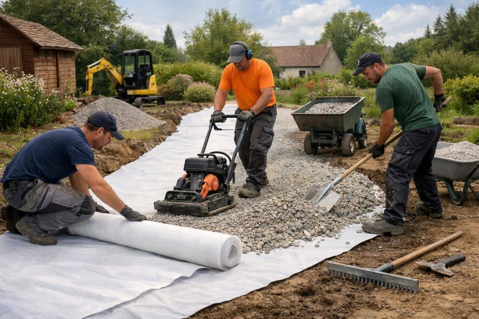 découvrez comment les graviers blancs apportent une touche d'élégance naturelle à votre déco et aménagement paysager, alliant esthétique et fonctionnalité.