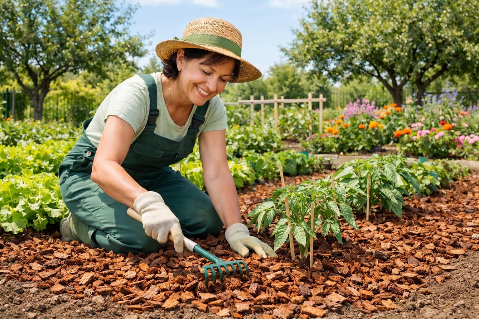 découvrez comment le paillage avec des écorces de pin peut enrichir votre jardin en améliorant la qualité du sol, en conservant l'humidité et en limitant les mauvaises herbes de manière naturelle.