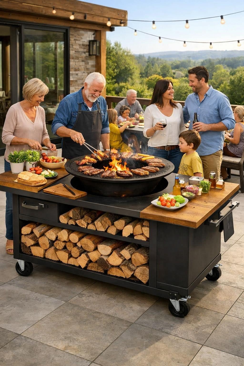 découvrez nos braseros de terrasse alliant ambiance chaleureuse et design extérieur pour des soirées conviviales et élégantes.