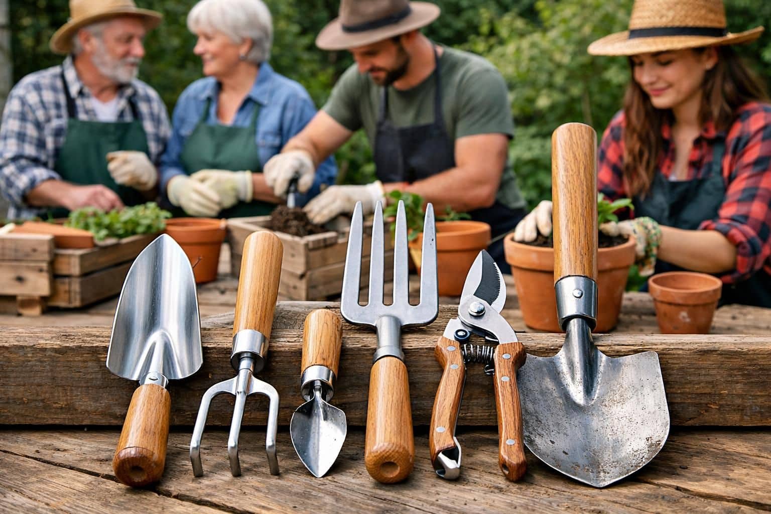 découvrez les outils à main indispensables pour réussir vos travaux de jardinage et entretenir facilement votre jardin au quotidien.