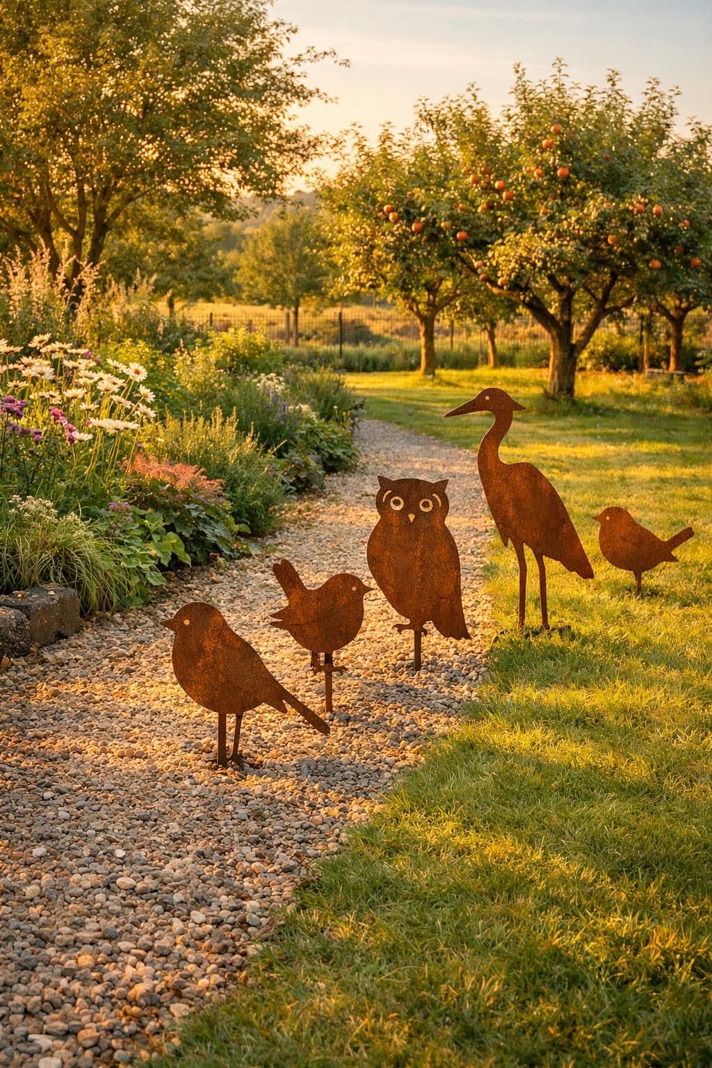 découvrez nos sculptures métalliques d'animaux, des décorations élégantes et durables pour sublimer votre jardin avec originalité et style.