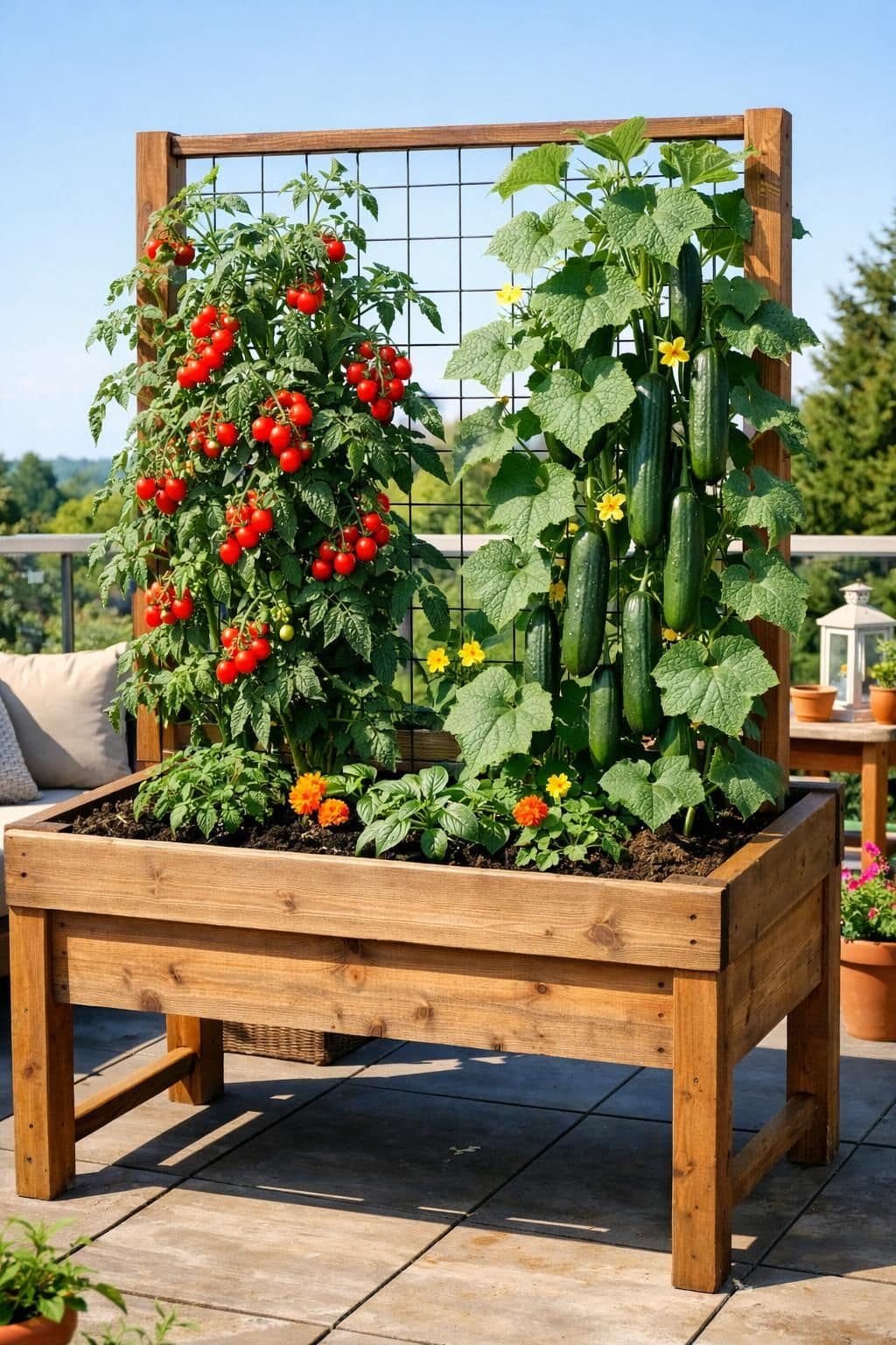 découvrez nos jardinières élégantes avec treillis intégrés pour sublimer vos espaces verts et apporter une touche de charme et de verdure à votre jardin ou balcon.