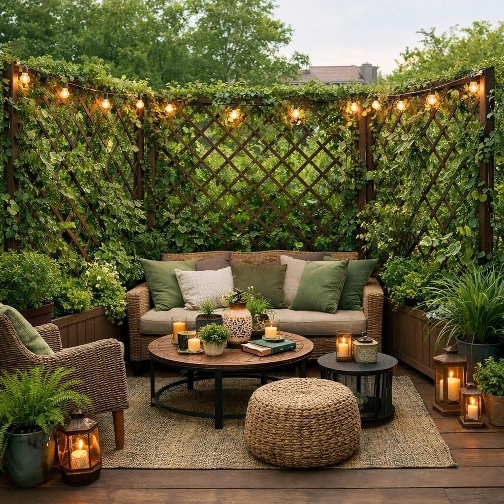 découvrez nos jardinières élégantes avec treillis intégrés pour sublimer vos espaces verts en ajoutant style et fonctionnalité à votre jardin.