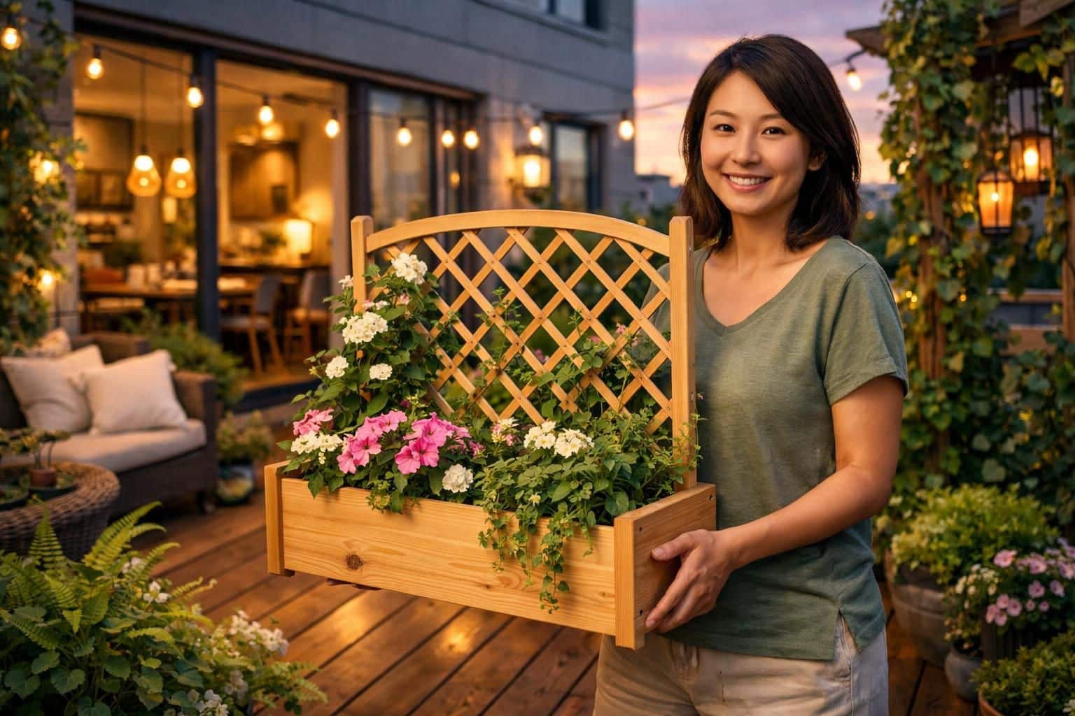 découvrez nos jardinières élégantes avec treillis intégrés pour sublimer vos espaces verts. alliez esthétique et fonctionnalité pour un jardin raffiné et harmonieux.