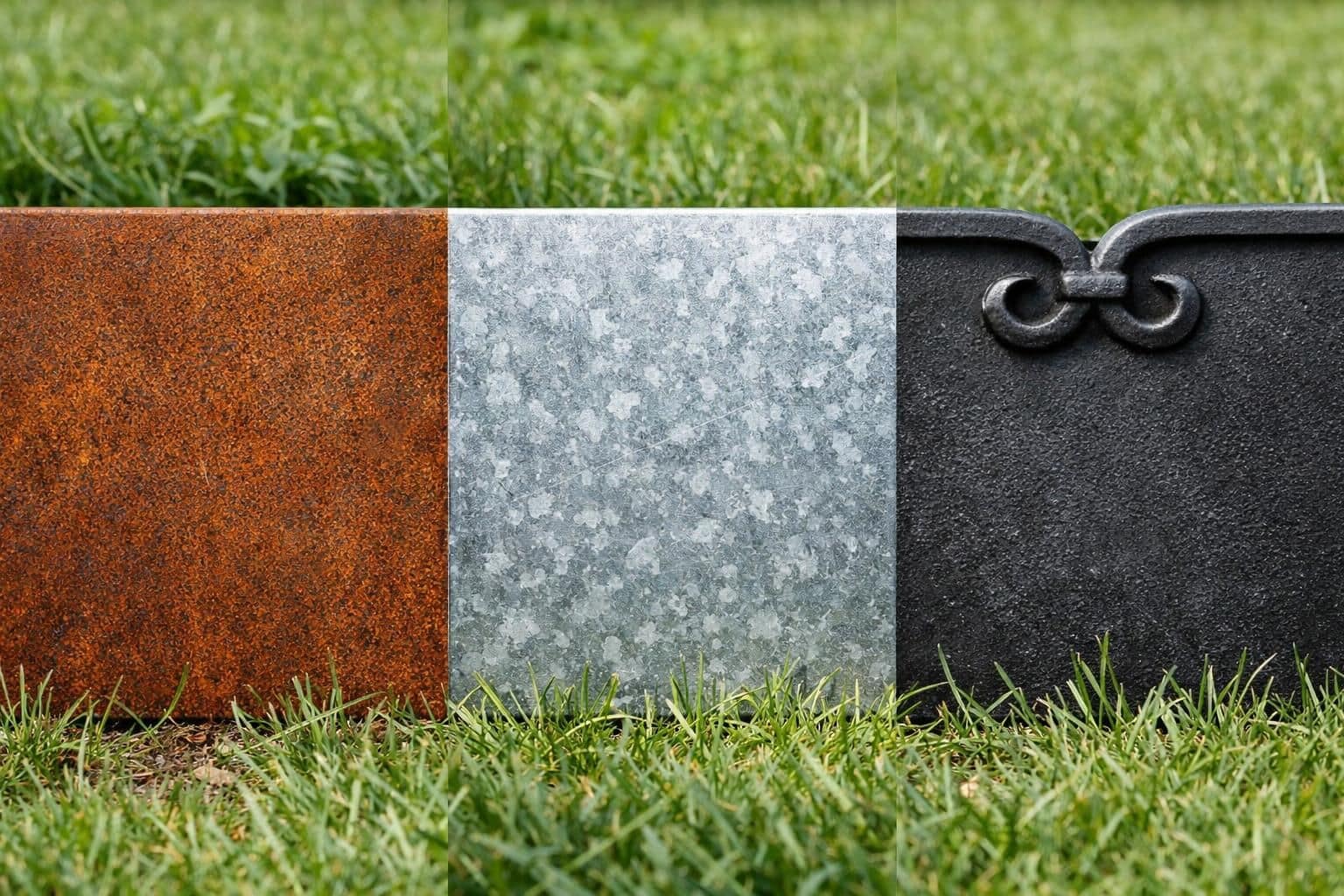apportez élégance et durabilité à votre jardin avec nos bordures en métal, parfaites pour sublimer et structurer votre espace vert.