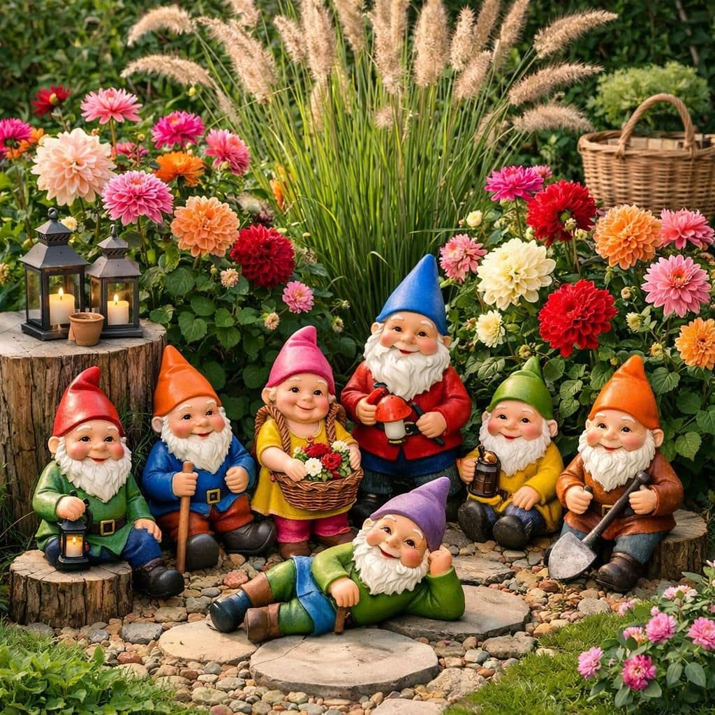 découvrez nos nains de jardin uniques et apportez une touche de charme et d'originalité à votre extérieur. adoptez-les dès aujourd'hui pour un jardin plein de vie et de bonne humeur !