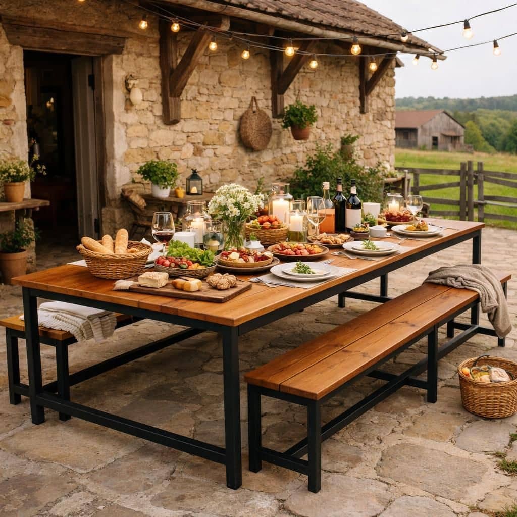 découvrez notre sélection incontournable de bancs de jardin en métal alliant style et durabilité pour sublimer votre espace extérieur.