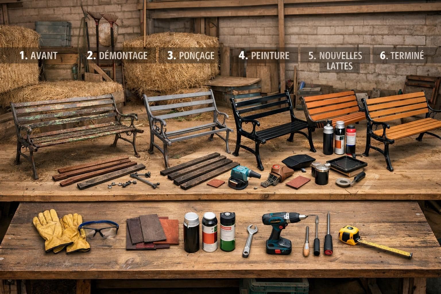 découvrez notre sélection incontournable de bancs de jardin en métal alliant style et robustesse pour sublimer votre extérieur.