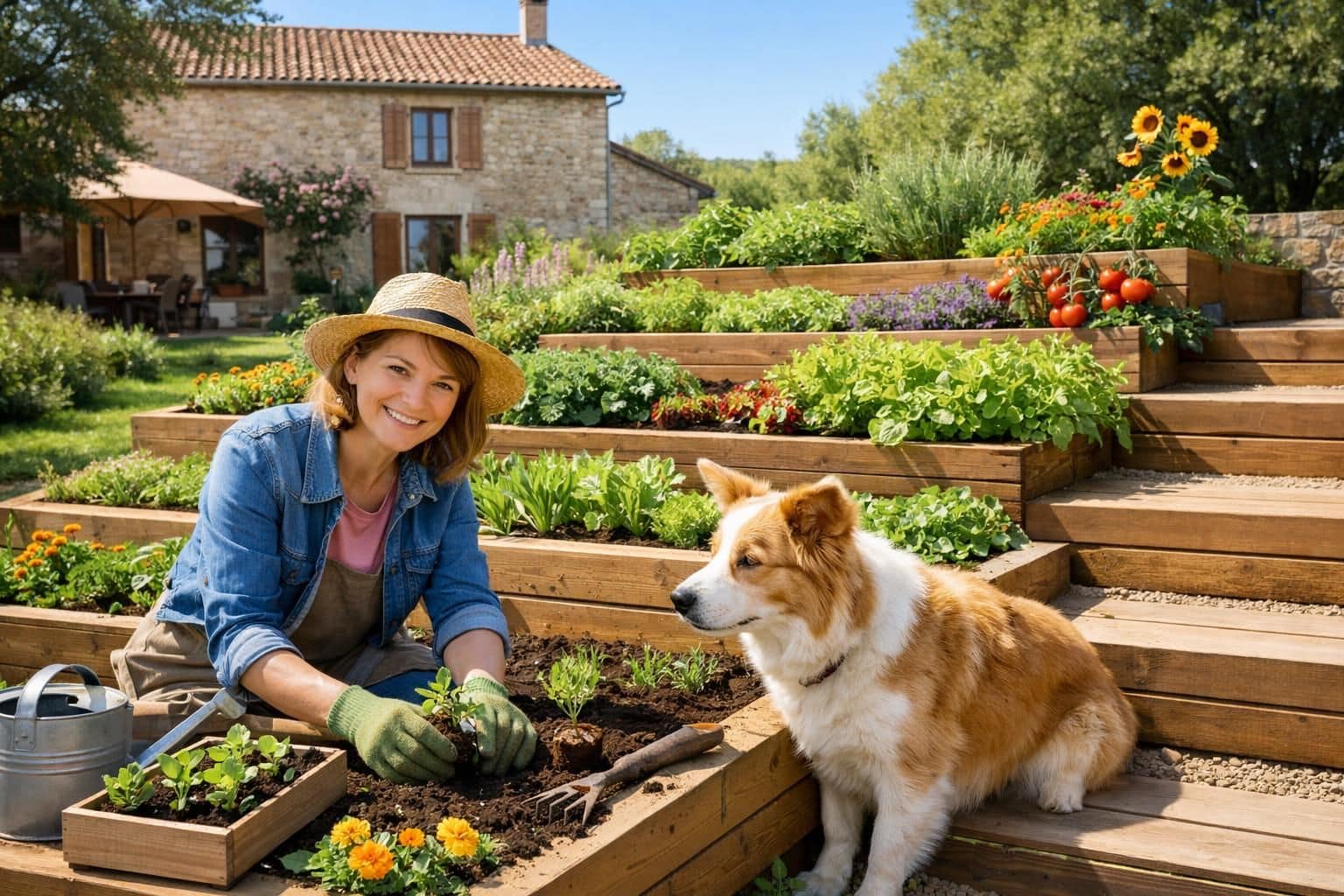 découvrez nos modèles de carrés potagers en escaliers, parfaits pour optimiser l'espace et maximiser vos récoltes. apprenez à créer un jardin pratique et esthétique dès aujourd'hui !