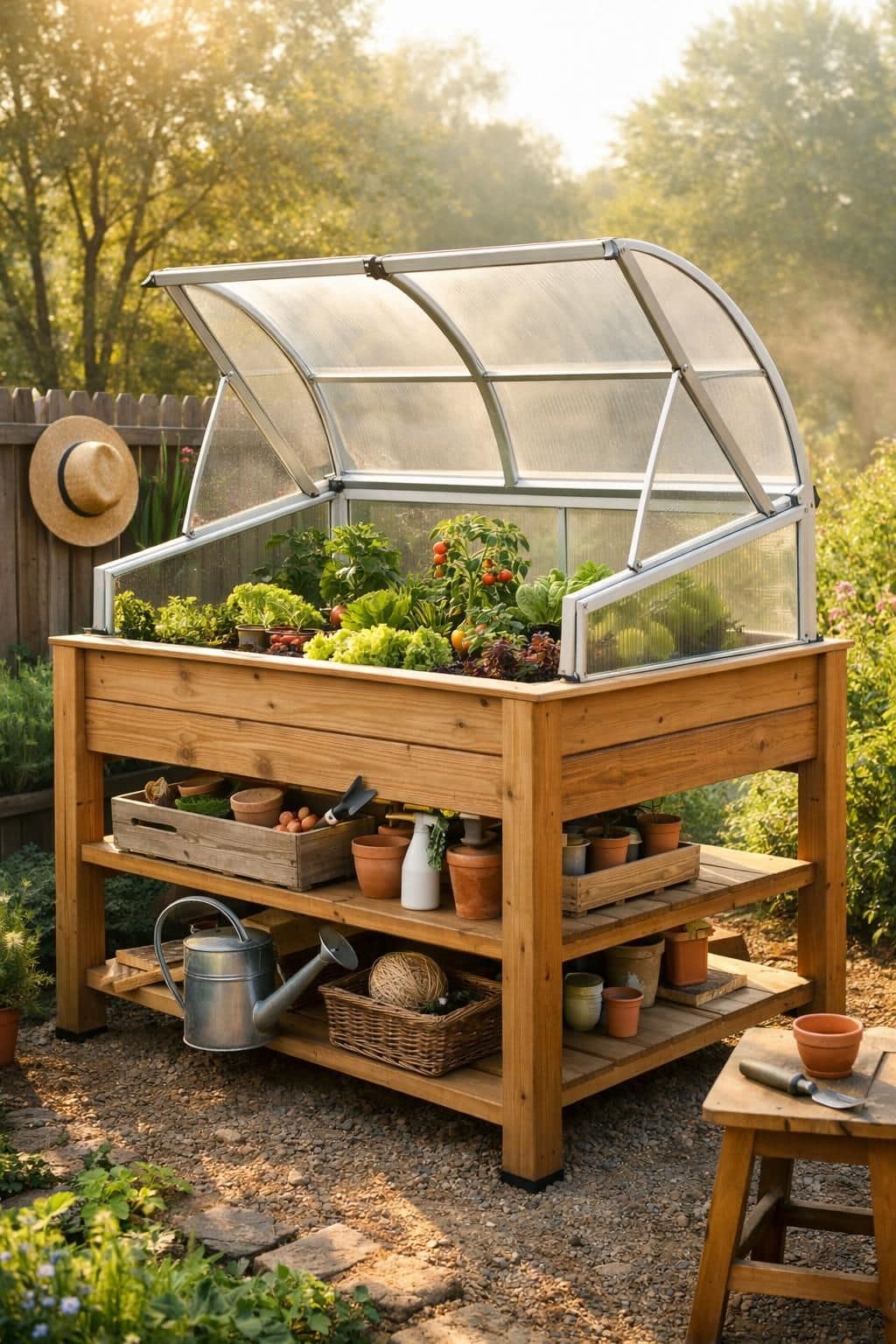 découvrez nos carrés potagers de 120x120 cm pour maximiser votre espace jardin. cultivez facilement légumes et fleurs en un coin optimisé et esthétique.