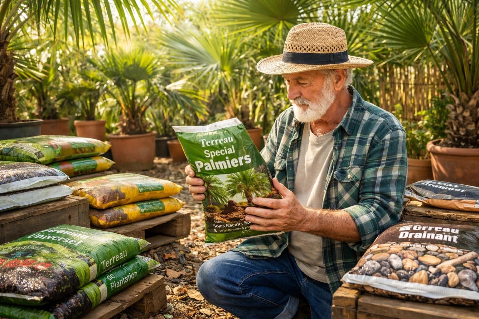 découvrez comment choisir le terreau parfait pour assurer la croissance saine de vos palmiers et leur offrir un environnement optimal.