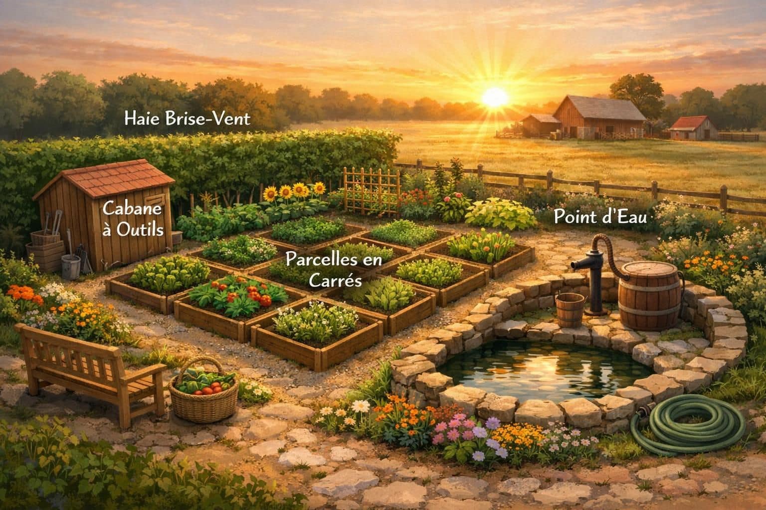 découvrez comment créer un potager facilement avec ces 4 étapes essentielles pour réussir votre jardin et cultiver vos légumes frais chez vous.