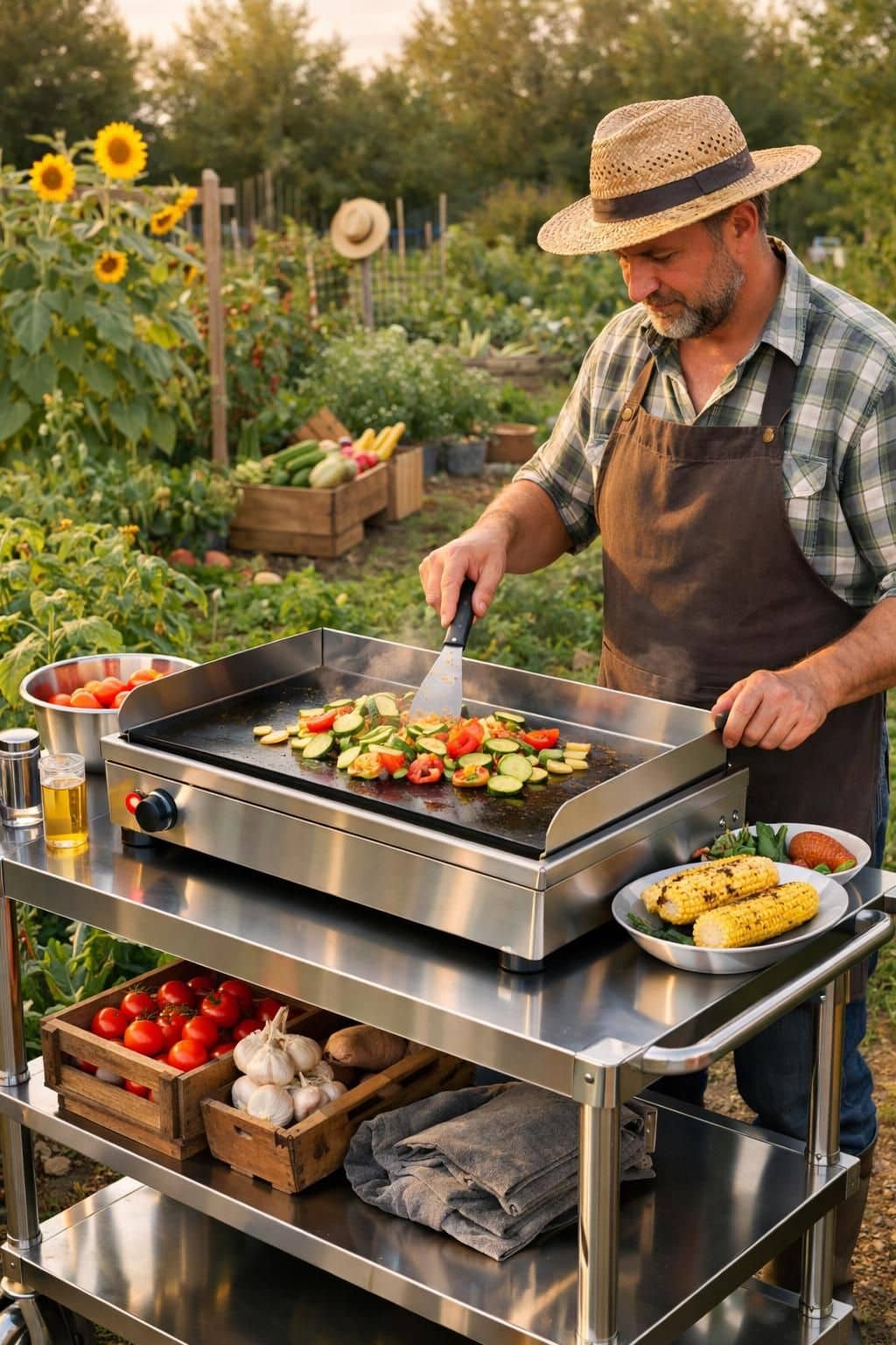 découvrez notre plancha électrique en inox alliant performance et élégance pour des grillades savoureuses et faciles à préparer. profitez d'une cuisson homogène et d'un design moderne pour sublimer vos repas.