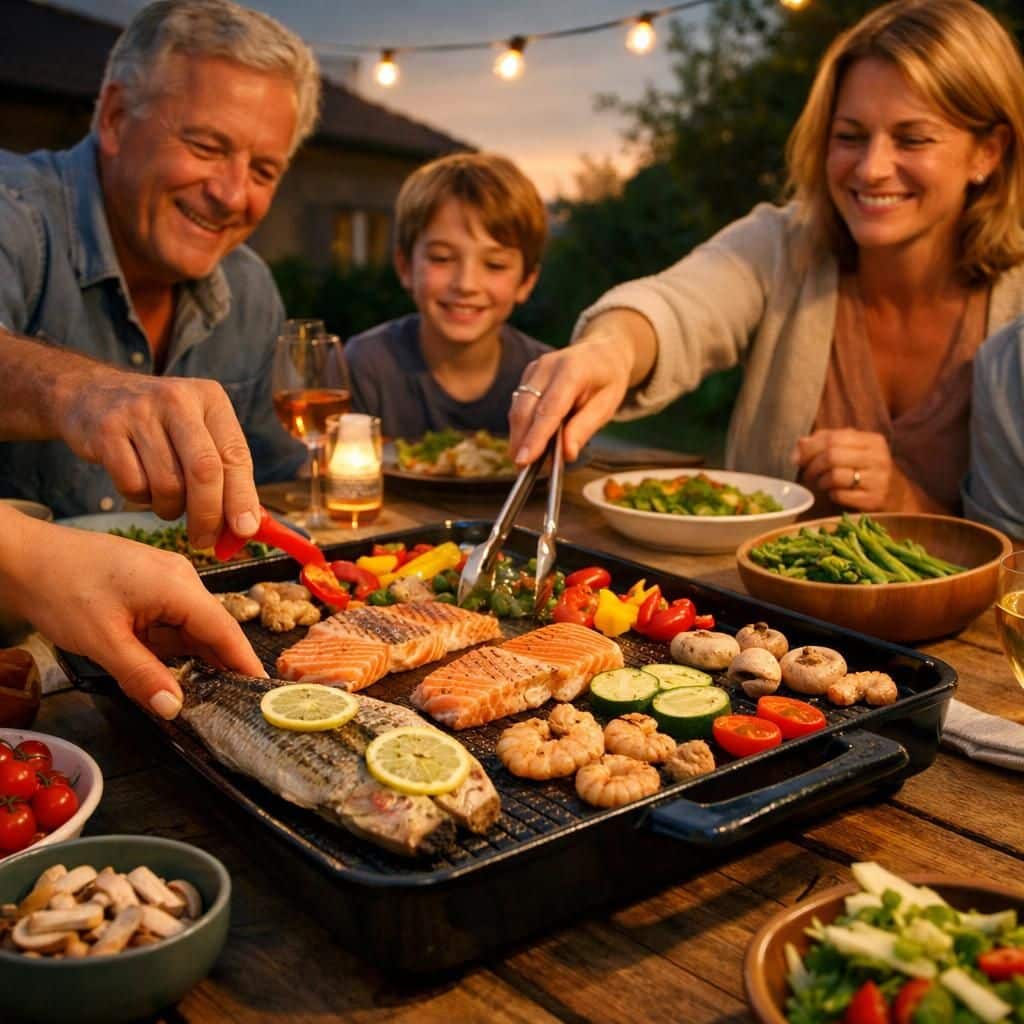 découvrez comment la plancha en fonte émaillée garantit une cuisson parfaite grâce à sa répartition homogène de la chaleur et sa résistance exceptionnelle, idéale pour des repas savoureux et sains.