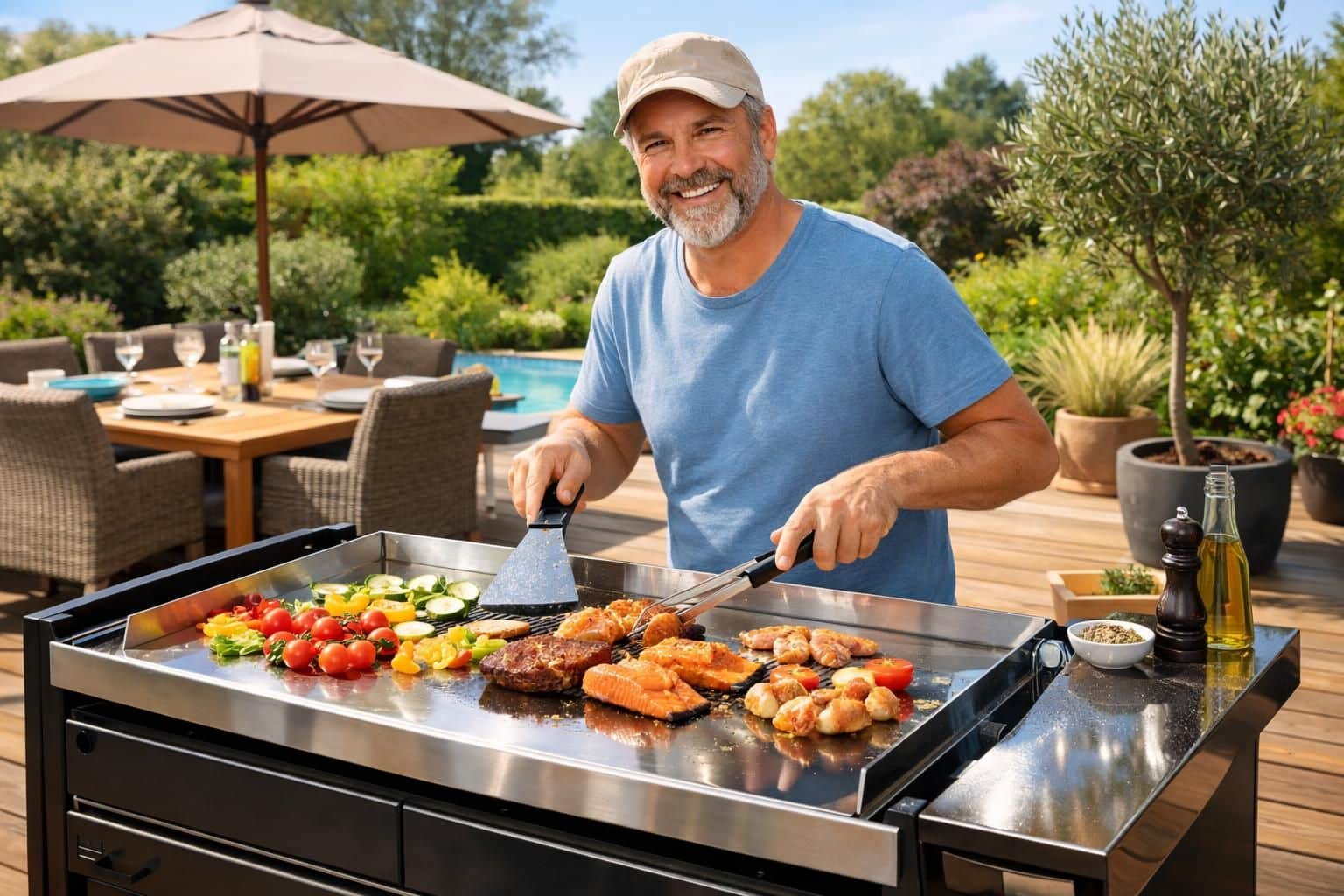 découvrez les avantages d'une plancha en inox pour une cuisson saine, rapide et savoureuse. profitez d'une surface durable et facile à entretenir pour des repas réussis à chaque utilisation.