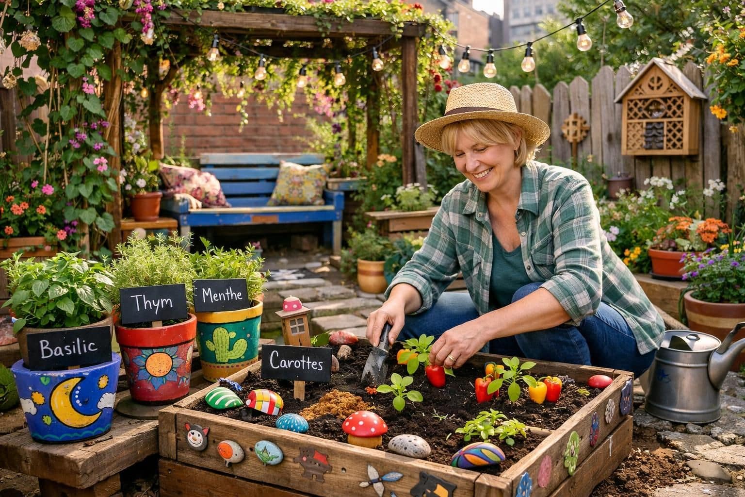 découvrez des idées astucieuses et décoratives pour transformer votre potager en un jardin unique et inspirant. conseils pratiques pour un espace vert créatif et convivial.