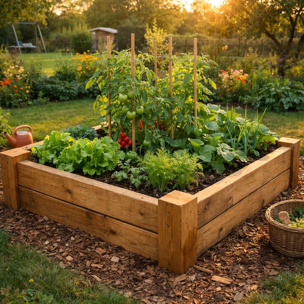 découvrez comment créer un carré potager en bois brut pour un jardinage naturel, sain et écologique, idéal pour cultiver vos légumes et herbes aromatiques chez vous.