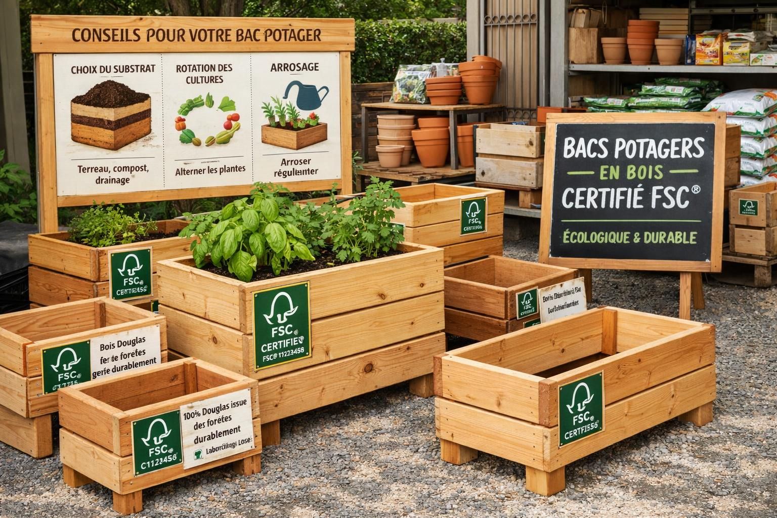 découvrez comment créer un carré potager en bois brut pour un jardinage naturel, sain et écologique. profitez d'un espace de culture durable et esthétique chez vous.