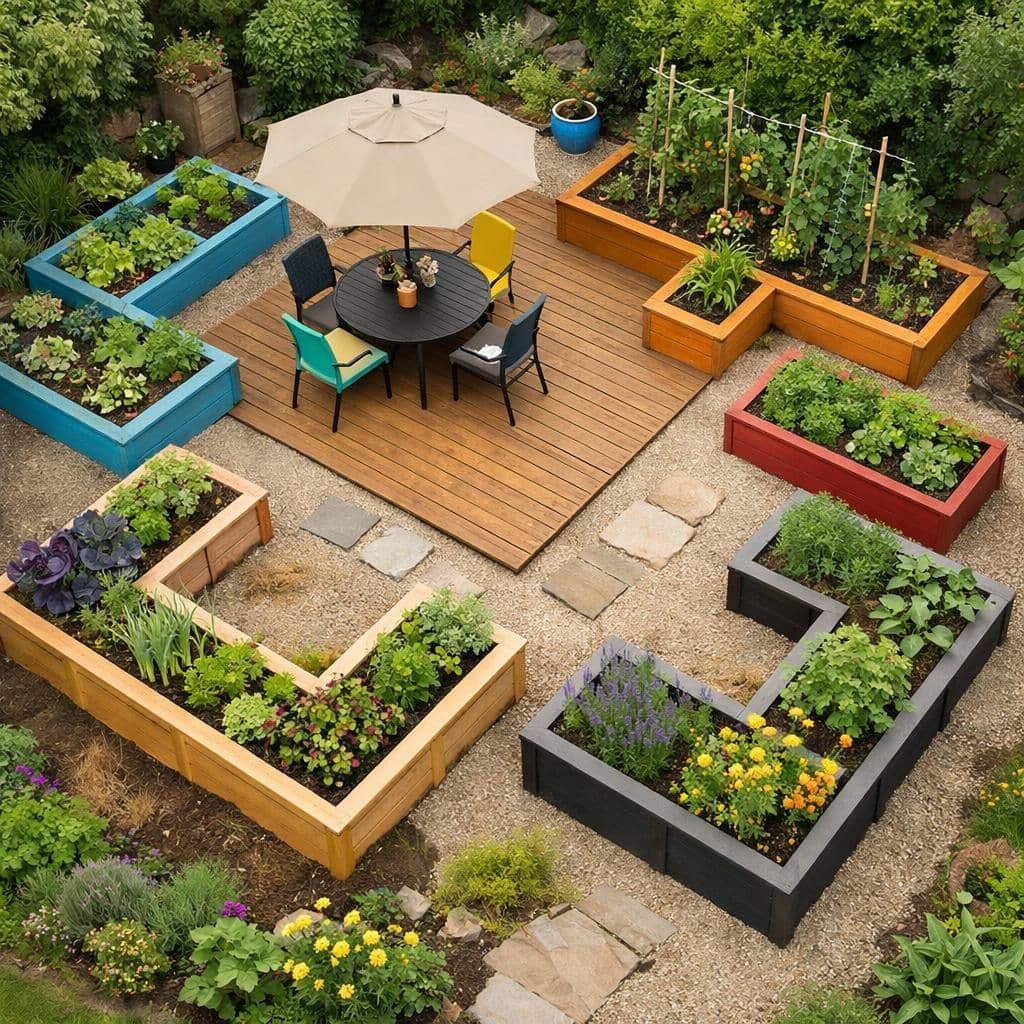 découvrez comment les carrés potagers en bois facilitent le jardinage malin, en optimisant l'espace et en améliorant la croissance de vos légumes et herbes aromatiques.