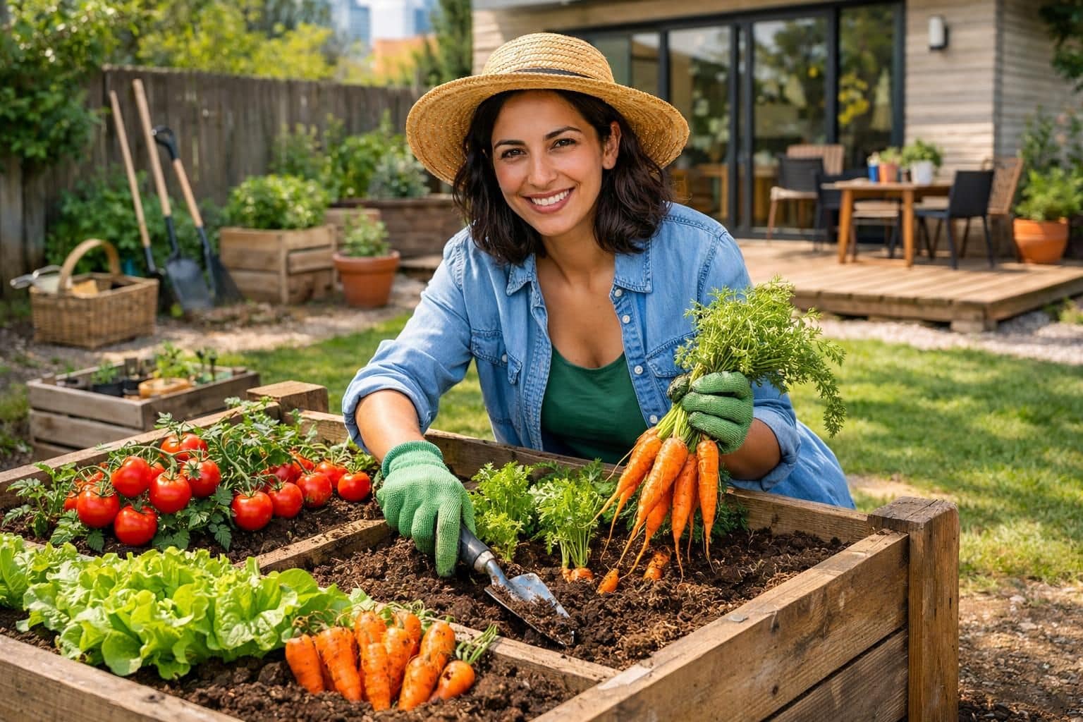 découvrez comment jardiner malin grâce aux carrés potagers en bois : un moyen pratique, esthétique et écologique pour cultiver vos légumes facilement.
