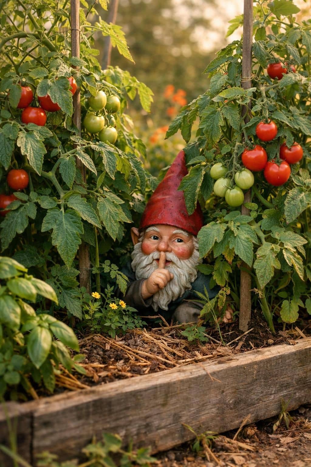 découvrez le nain de jardin provocateur, une touche d'humour et d'audace avec son doigt d'honneur, transformant votre jardin en un espace insolite et décalé.