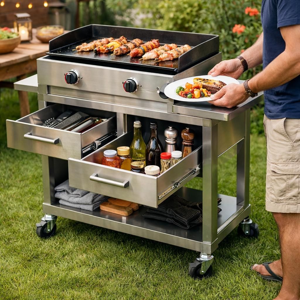 découvrez notre sélection d'experts des ustensiles incontournables pour plancha, pour des grillades réussies et savoureuses à chaque utilisation.