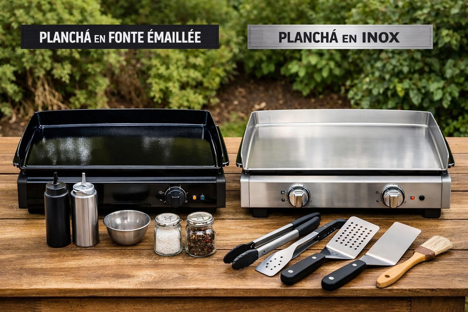 découvrez notre sélection d'experts des ustensiles incontournables pour la plancha, pour réussir toutes vos grillades avec facilité et saveur.