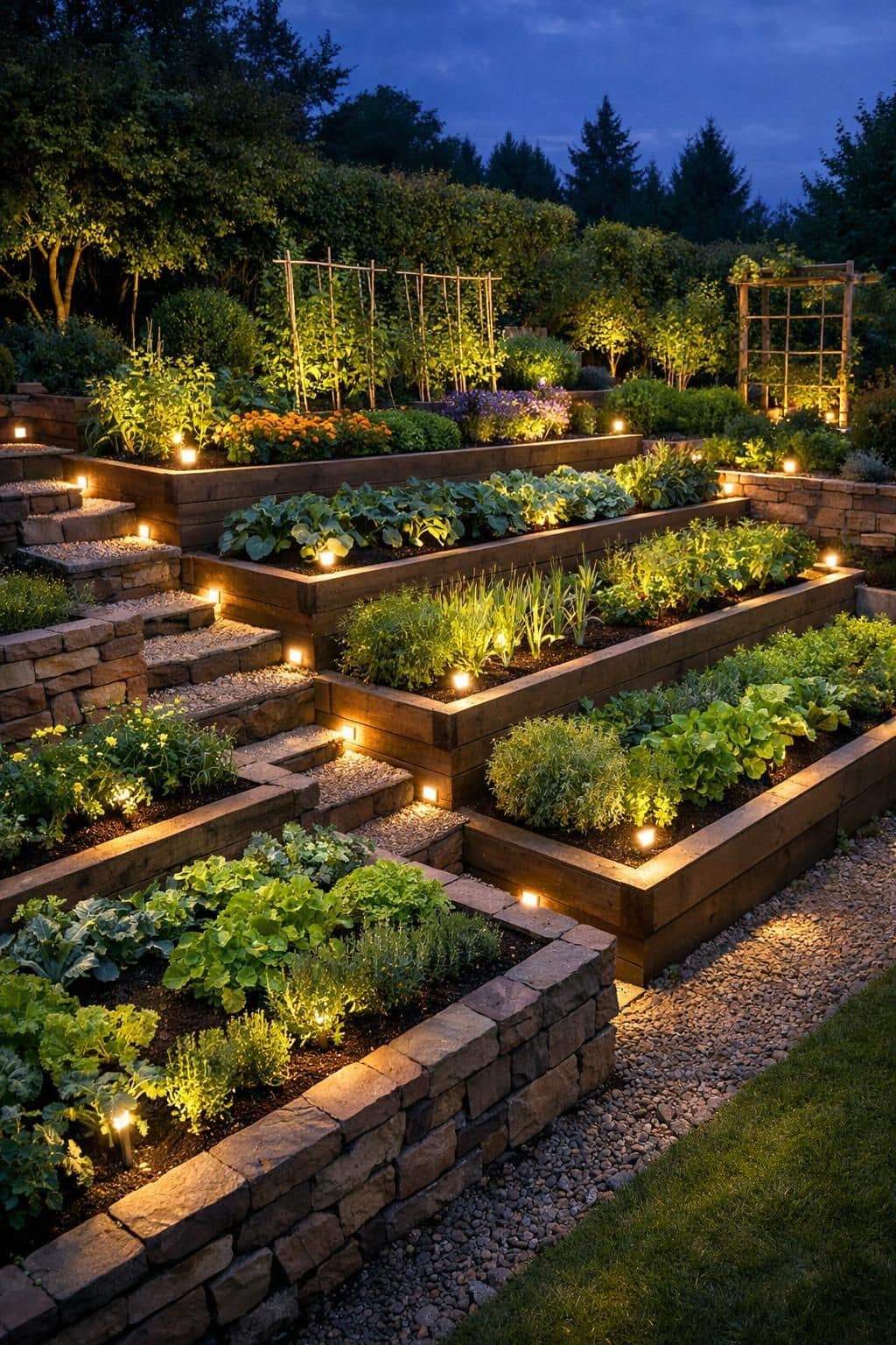 découvrez comment un potager en hauteur peut transformer votre extérieur en un espace esthétique et pratique, alliant design élégant et culture facile de vos plantes.
