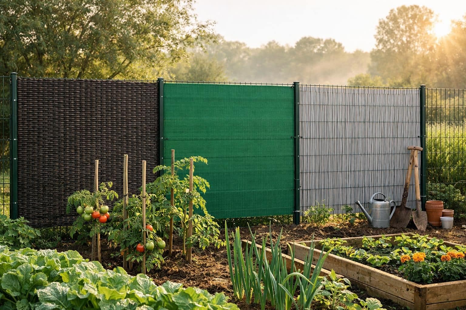 découvrez nos solutions élégantes pour l'occultation de grillage souple, alliant esthétique et efficacité pour préserver votre intimité et embellir votre jardin.