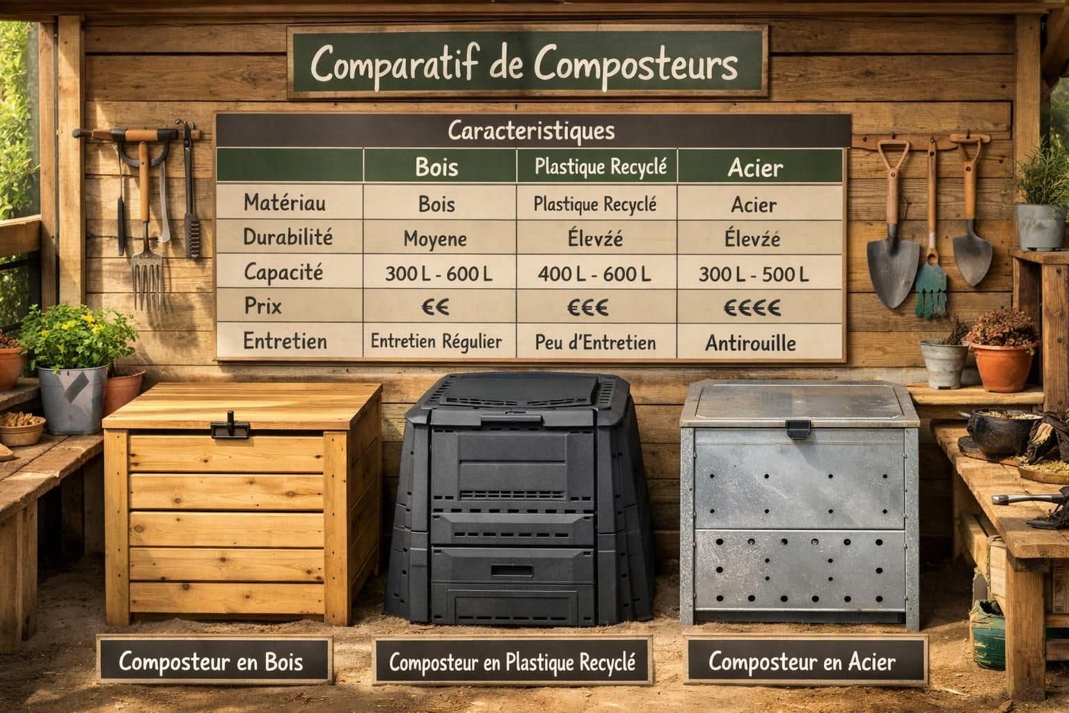 découvrez nos conseils essentiels pour bien choisir votre composteur et réussir votre compostage facilement. apprenez à sélectionner le modèle idéal pour un jardin sain et écologique.